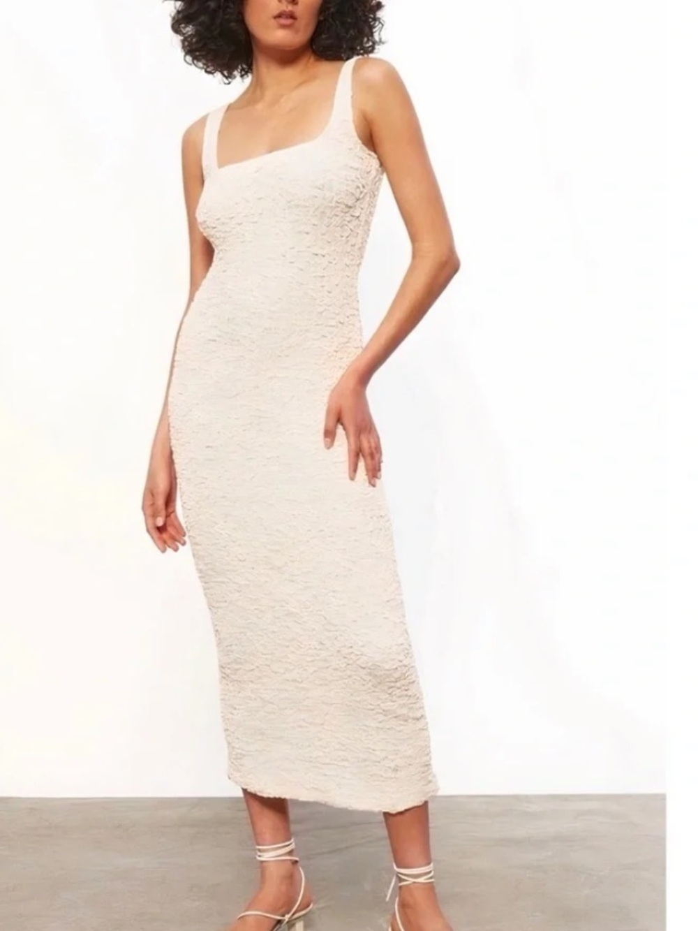 NWT Mara Hoffman Sloan dress / cream